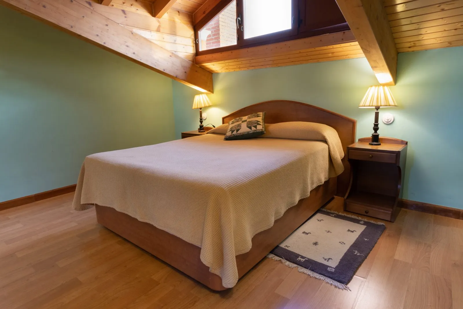 Habitación VIOLETA de la Casona de Vadocondes