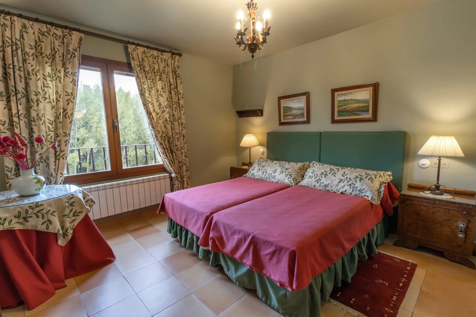 Habitación ORÉGANO de la Casona de Vadocondes